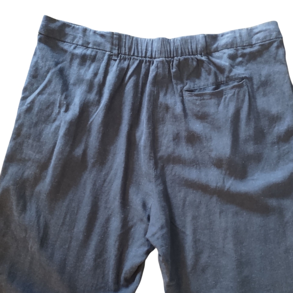 Old Navy Linen Blend Extra High Rise Taylor Wide Leg Trouser Pants NWT - Picture 12 of 16
